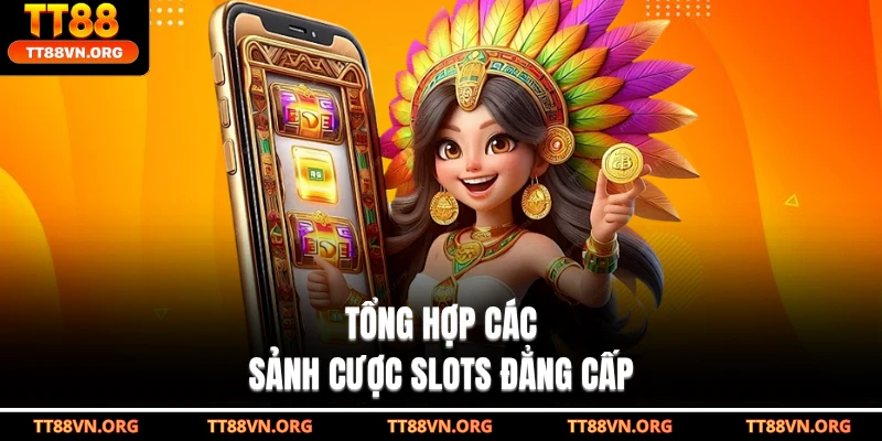 Tổng hợp các sảnh cược slots đẳng cấp